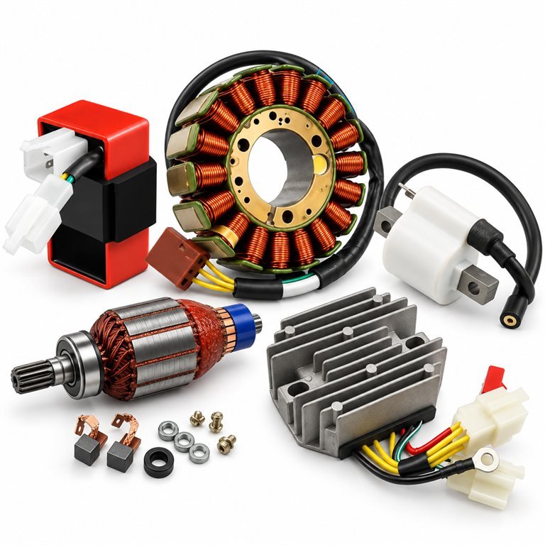 Electrical parts category for two-wheelers and three-wheelers