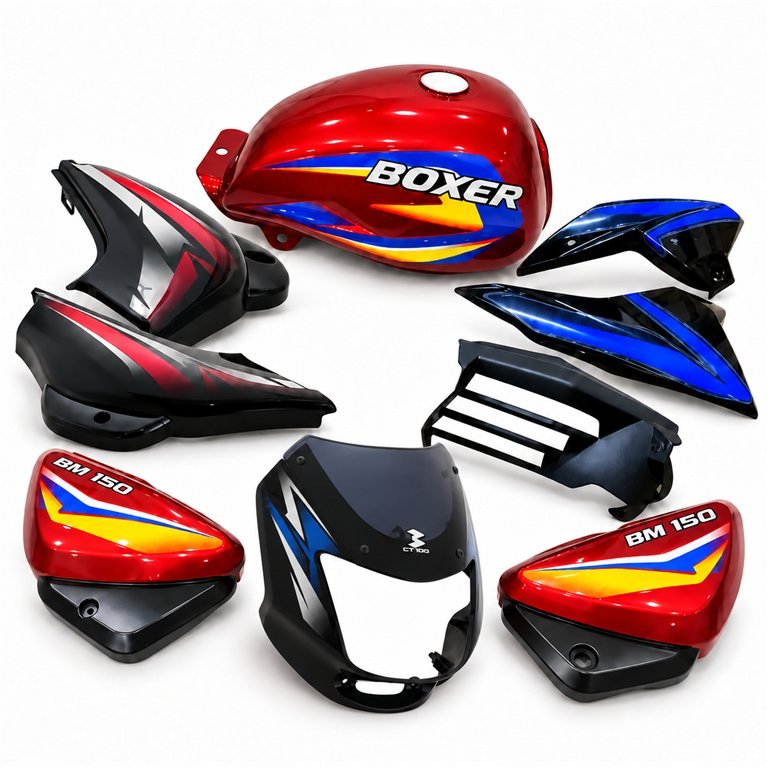 Body, chassis & windshield category — two-wheelers