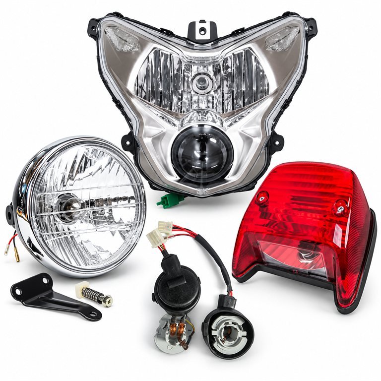 Lights & holders category — two-wheelers