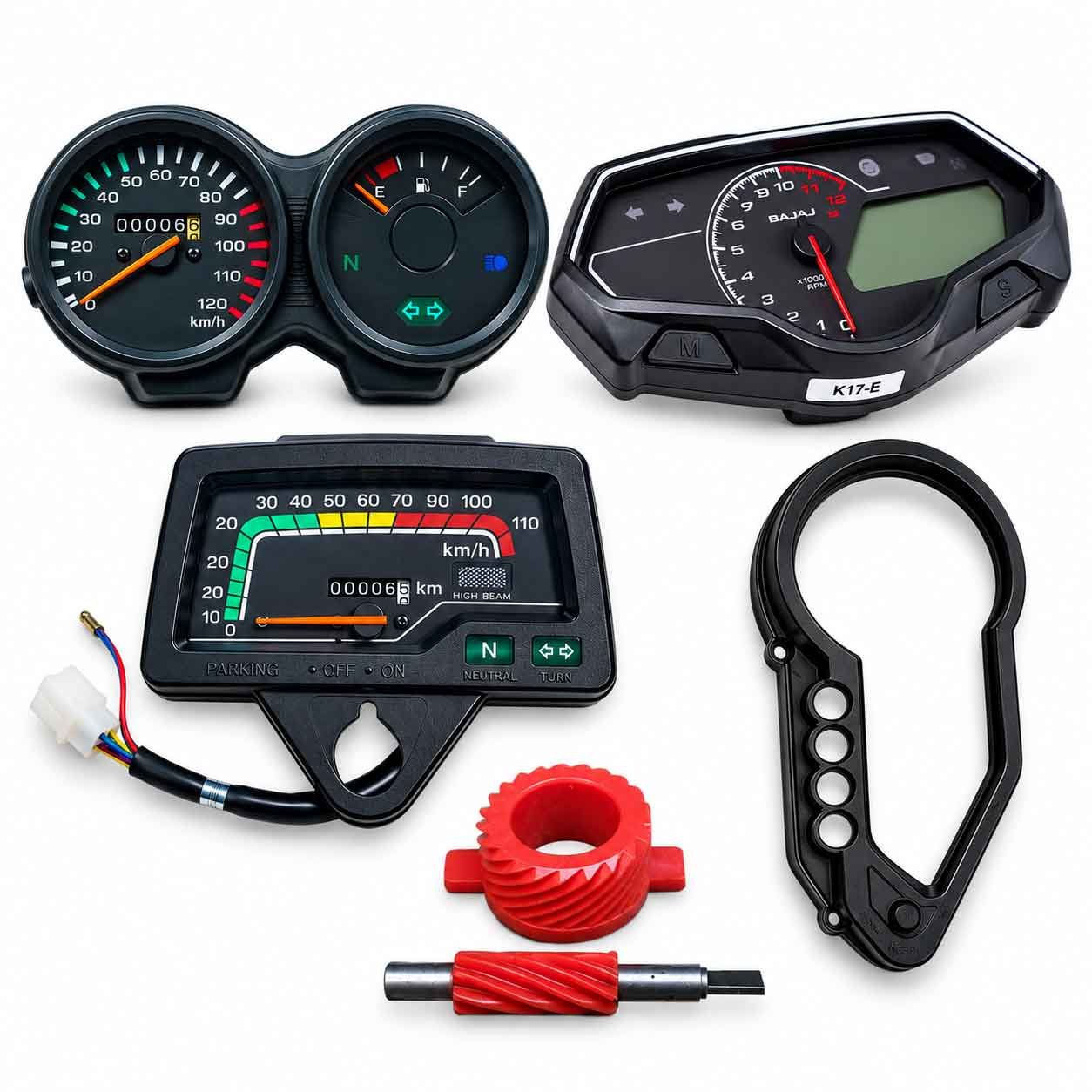 Speedometer items category — two-wheelers