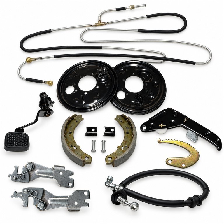 Brake parts category — three-wheelers