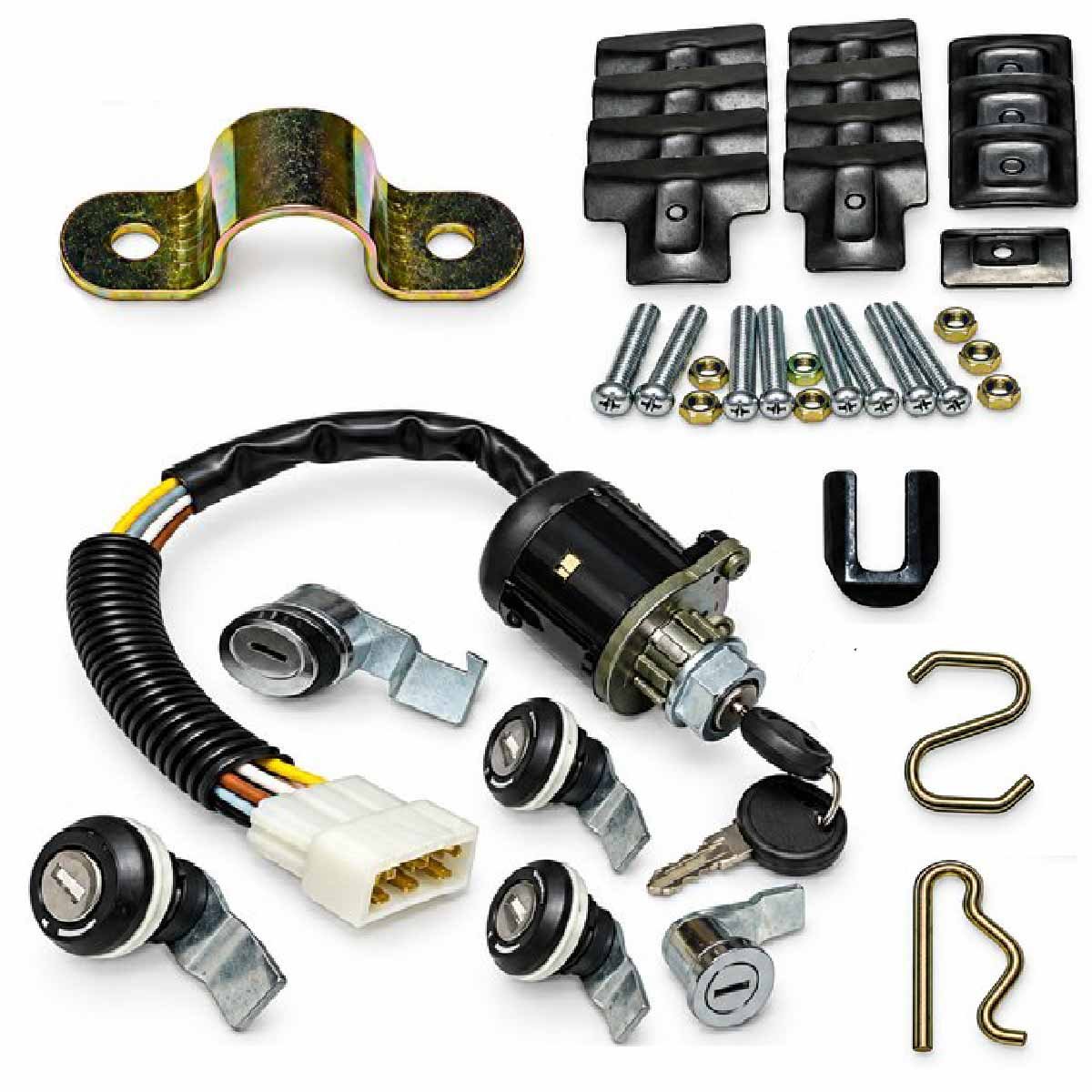 Clips & locks category — three-wheelers