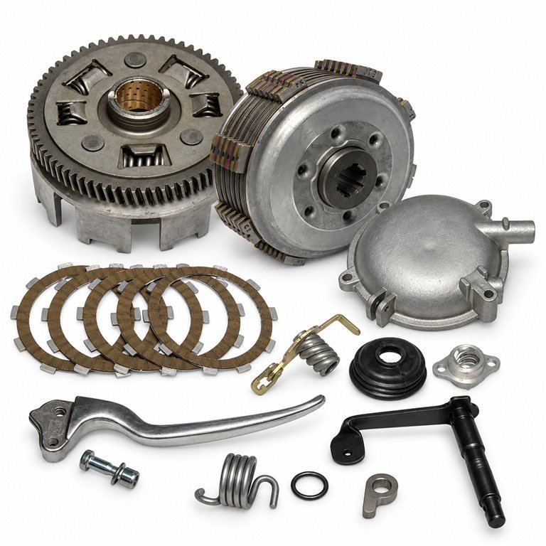Clutch parts category — three-wheelers