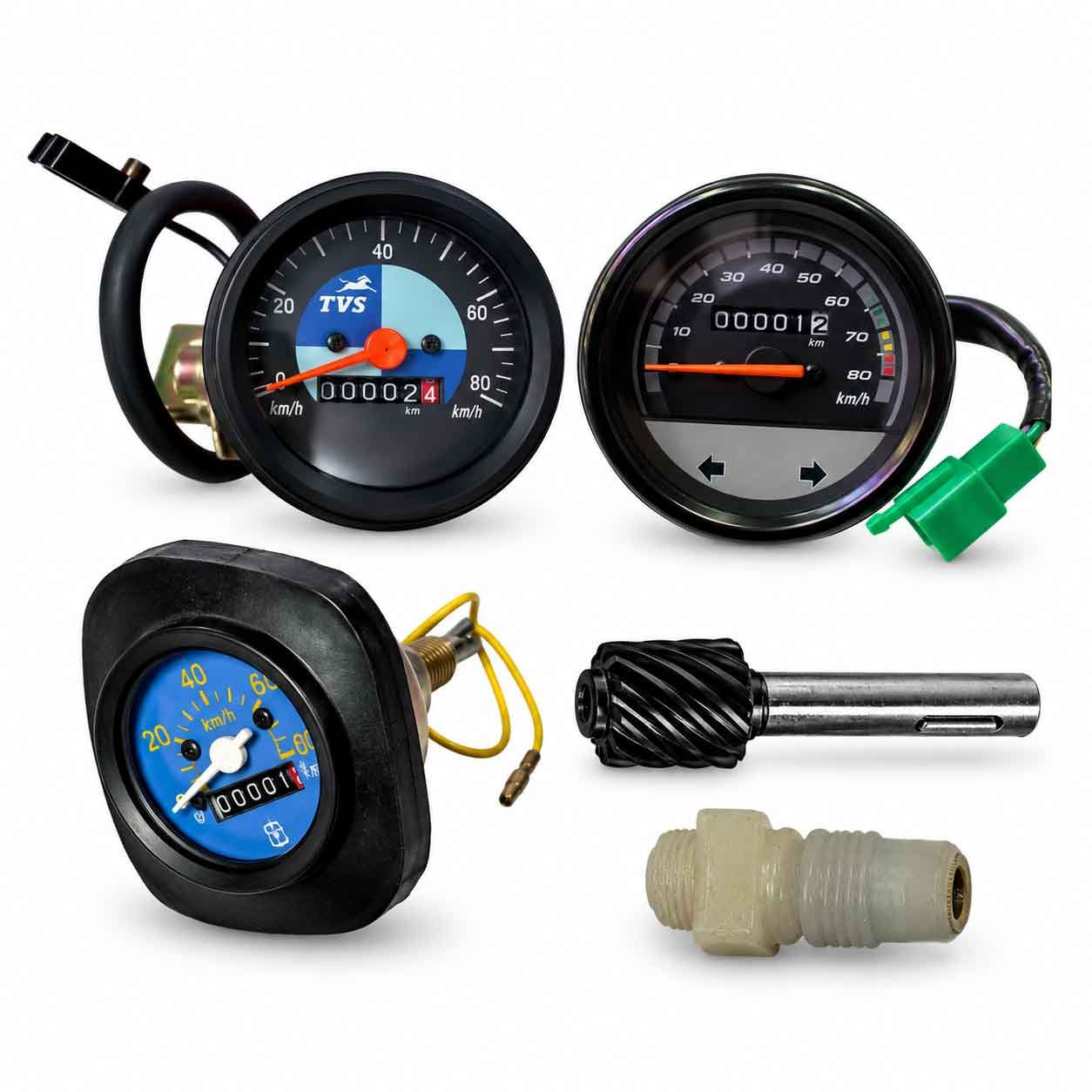 Speedometer items category — three-wheelers